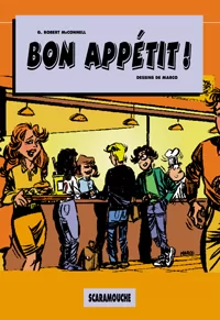 easy French comic ordering food